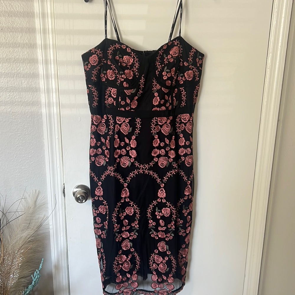 City chic XS (14) dolce rose dress